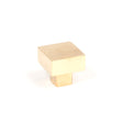 From The Anvil - Aged Brass Albers Cabinet Knob - 25mm | Sku. 50680 | Trade Door Handles.