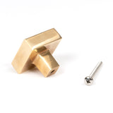 From The Anvil - Aged Brass Albers Cabinet Knob - 35mm | Sku. 50682 | Trade Door Handles.