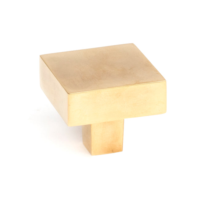 From The Anvil - Aged Brass Albers Cabinet Knob - 35mm | Sku. 50682 | Trade Door Handles.