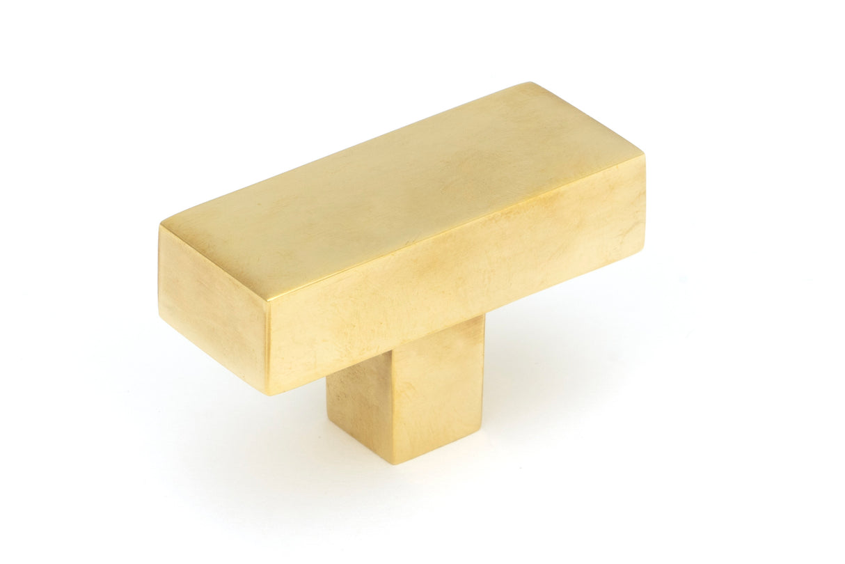 From The Anvil - Aged Brass Albers T-Bar | Sku. 50683 | Trade Door Handles.