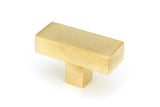 From The Anvil - Aged Brass Albers T-Bar | Sku. 50683 | Trade Door Handles.