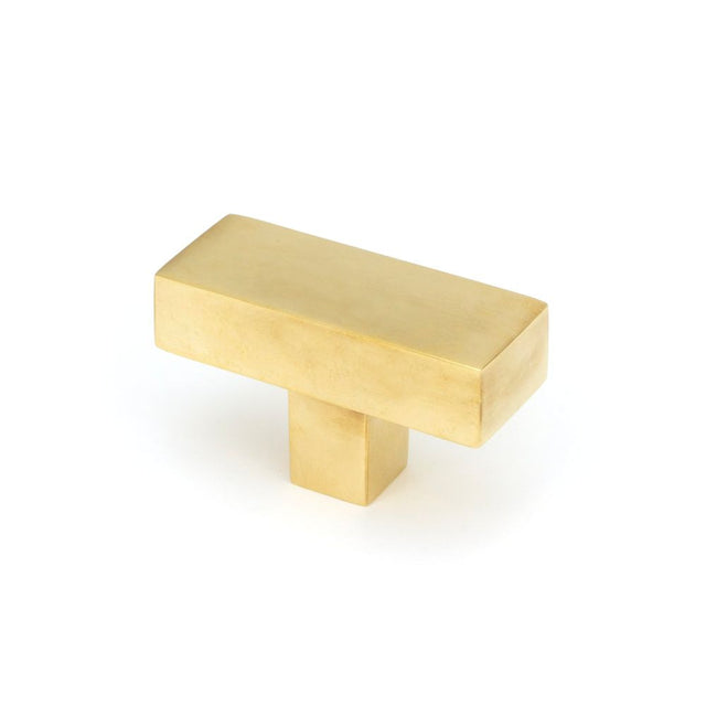 From The Anvil - Aged Brass Albers T-Bar | Sku. 50683 | Trade Door Handles.