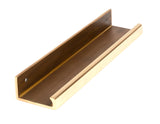 From The Anvil - Aged Brass 200mm Plain Edge Pull | Sku. 50689 | Trade Door Handles.