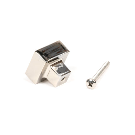 From The Anvil - Polished Nickel Albers Cabinet Knob - 25mm | Sku. 50693 | Trade Door Handles.