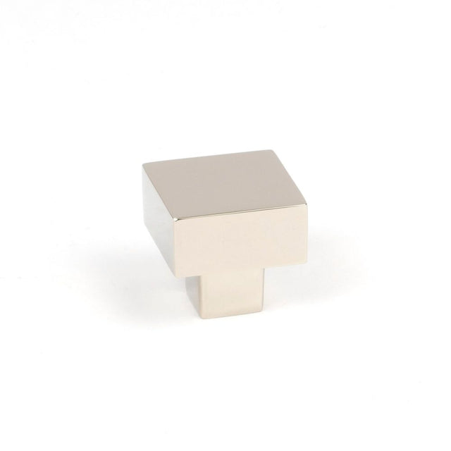From The Anvil - Polished Nickel Albers Cabinet Knob - 25mm | Sku. 50693 | Trade Door Handles.