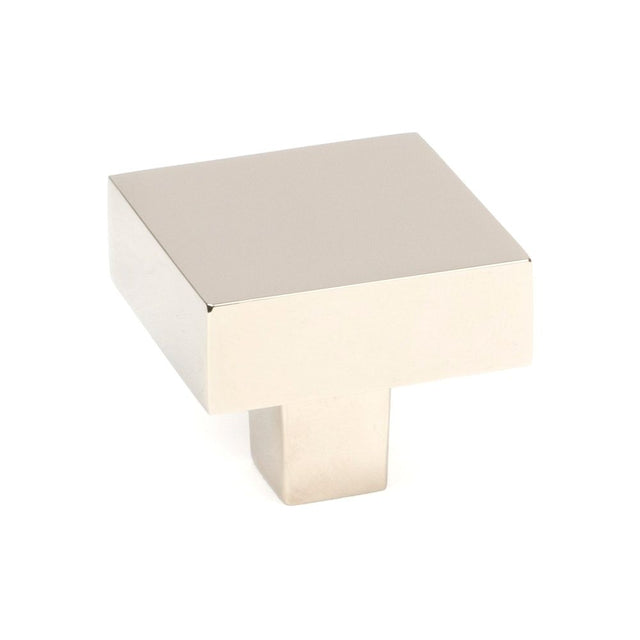 From The Anvil - Polished Nickel Albers Cabinet Knob - 35mm | Sku. 50695 | Trade Door Handles.