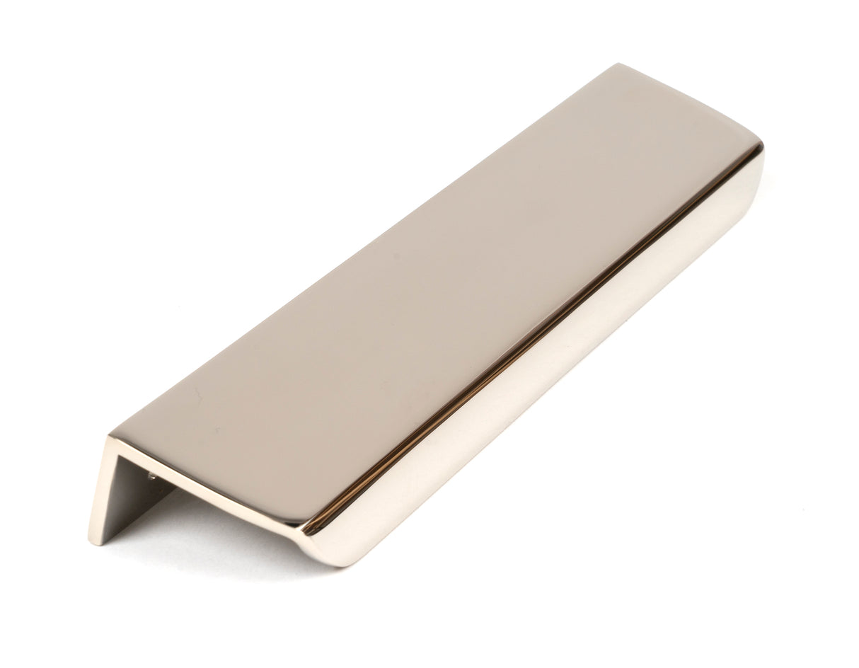 From The Anvil - Polished Nickel 200mm Moore Edge Pull | Sku. 50705 | Trade Door Handles.