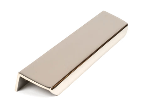 From The Anvil - Polished Nickel 200mm Moore Edge Pull | Sku. 50705 | Trade Door Handles.