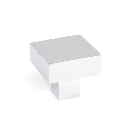 From The Anvil - Polished Chrome Albers Cabinet Knob - 30mm | Sku. 50707 | Trade Door Handles.