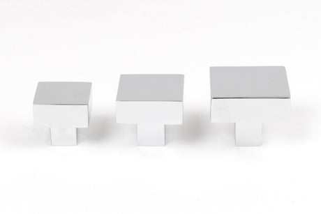 From The Anvil - Polished Chrome Albers Cabinet Knob - 35mm | Sku. 50708 | Trade Door Handles.