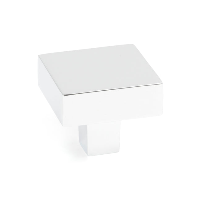 From The Anvil - Polished Chrome Albers Cabinet Knob - 35mm | Sku. 50708 | Trade Door Handles.