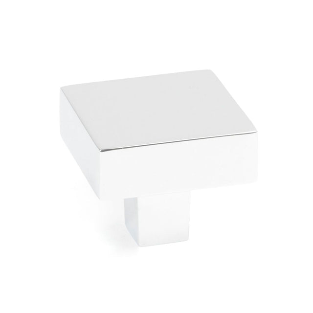From The Anvil - Polished Chrome Albers Cabinet Knob - 35mm | Sku. 50708 | Trade Door Handles.