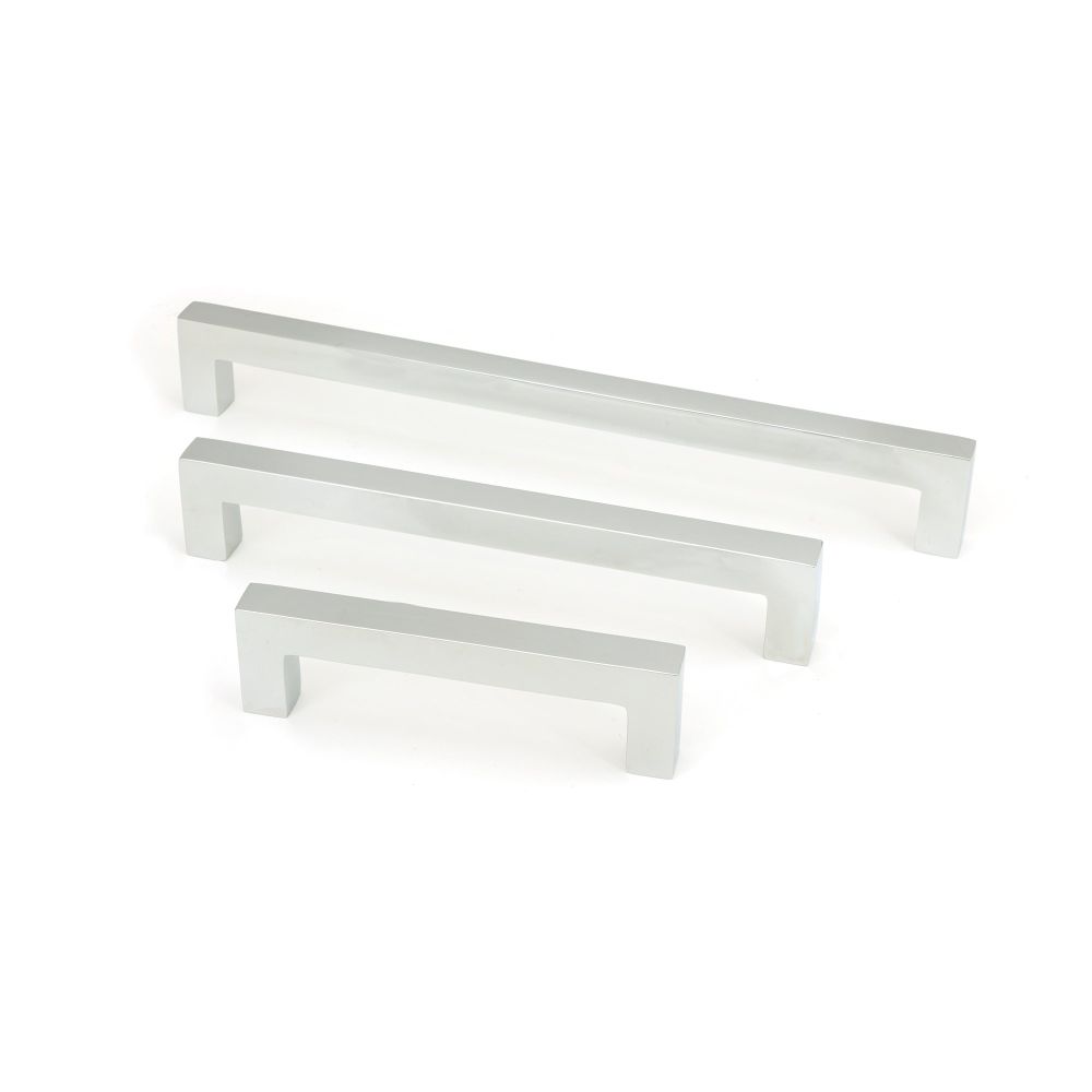From The Anvil - Polished Chrome Albers Pull Handle - Medium | Sku. 50711 | Trade Door Handles.