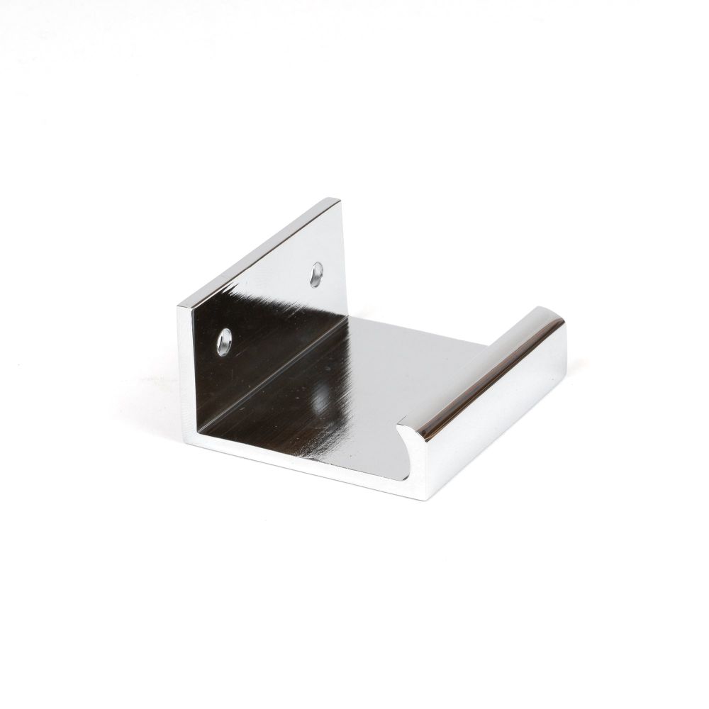From The Anvil - Polished Chrome 50mm Plain Edge Pull | Sku. 50713 | Trade Door Handles.