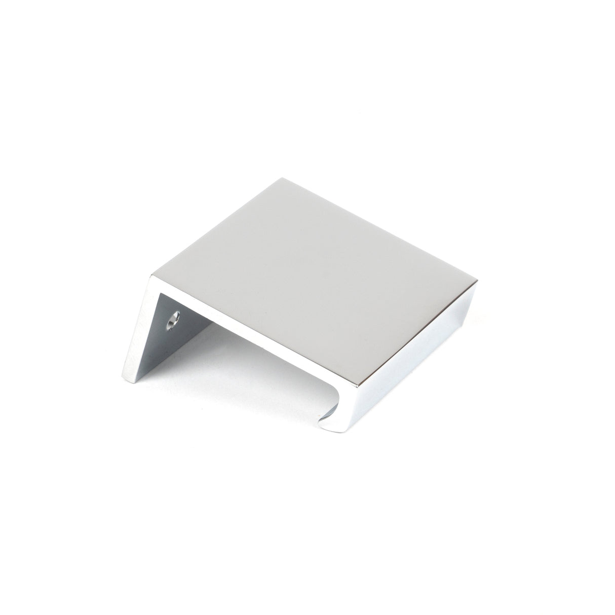 From The Anvil - Polished Chrome 50mm Plain Edge Pull | Sku. 50713 | Trade Door Handles.