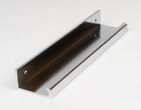 From The Anvil - Polished Chrome 200mm Plain Edge Pull | Sku. 50715 | Trade Door Handles.