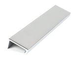 From The Anvil - Polished Chrome 200mm Plain Edge Pull | Sku. 50715 | Trade Door Handles.