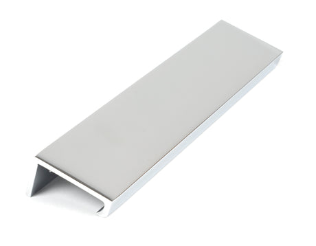 From The Anvil - Polished Chrome 200mm Plain Edge Pull | Sku. 50715 | Trade Door Handles.