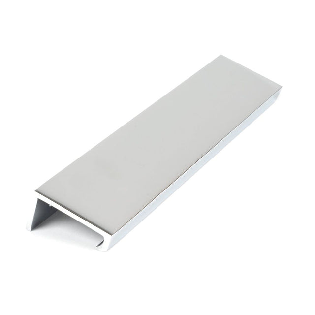 From The Anvil - Polished Chrome 200mm Plain Edge Pull | Sku. 50715 | Trade Door Handles.