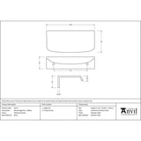 From The Anvil - Polished Chrome 100mm Moore Edge Pull | Sku. 50717 | Trade Door Handles.