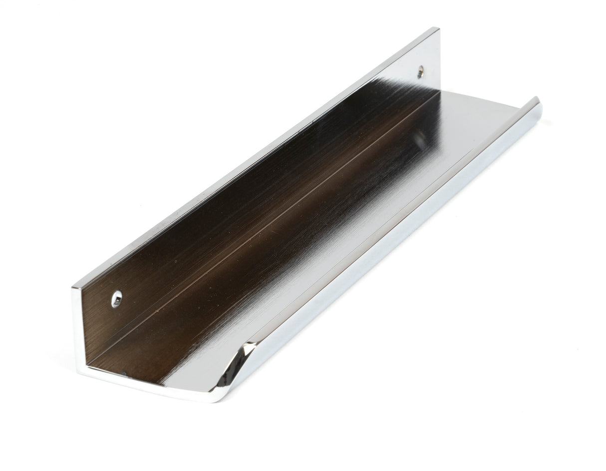 From The Anvil - Polished Chrome 200mm Moore Edge Pull | Sku. 50718 | Trade Door Handles.