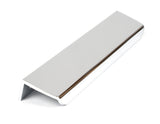 From The Anvil - Polished Chrome 200mm Moore Edge Pull | Sku. 50718 | Trade Door Handles.