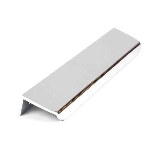 From The Anvil - Polished Chrome 200mm Moore Edge Pull | Sku. 50718 | Trade Door Handles.
