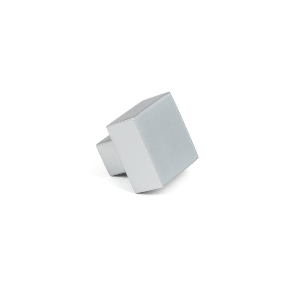 From The Anvil - Satin Chrome Albers Cabinet Knob - 25mm | Sku. 50719 | Trade Door Handles.