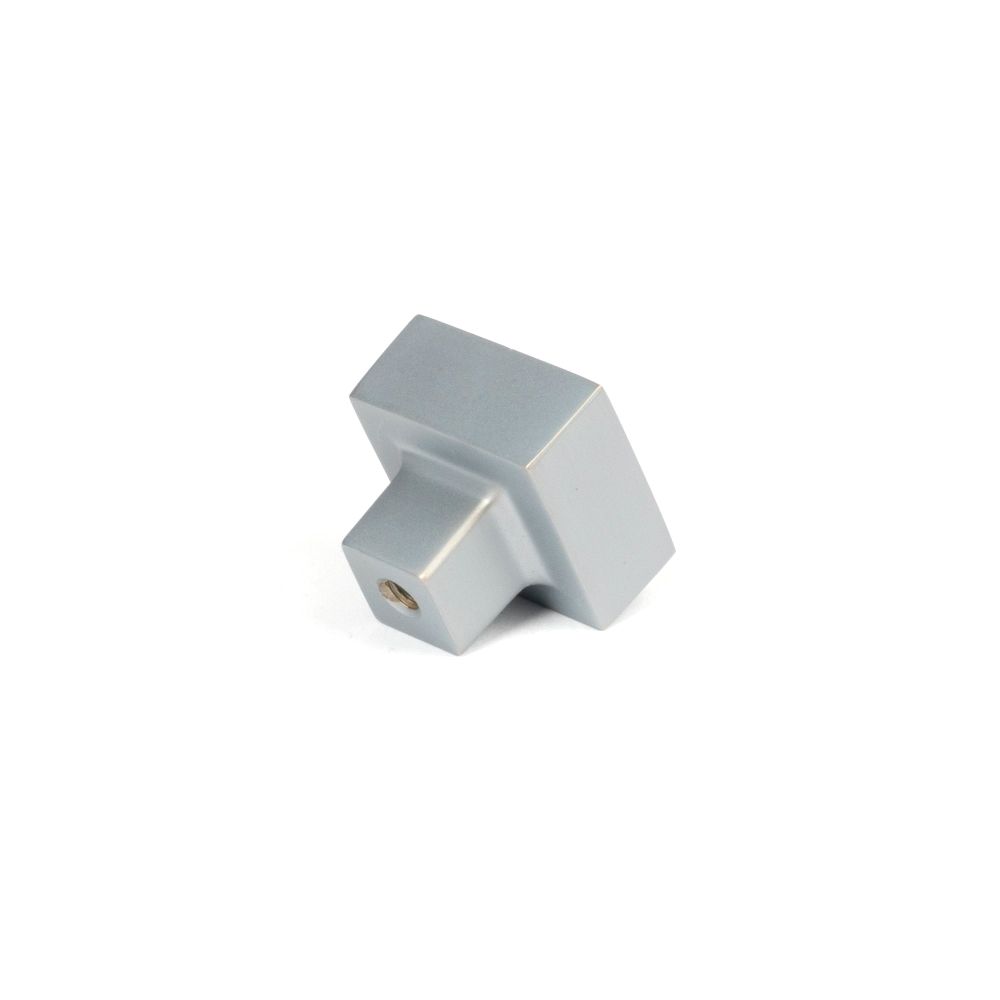 From The Anvil - Satin Chrome Albers Cabinet Knob - 25mm | Sku. 50719 | Trade Door Handles.