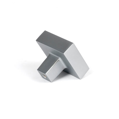 From The Anvil - Satin Chrome Albers Cabinet Knob - 35mm | Sku. 50721 | Trade Door Handles.