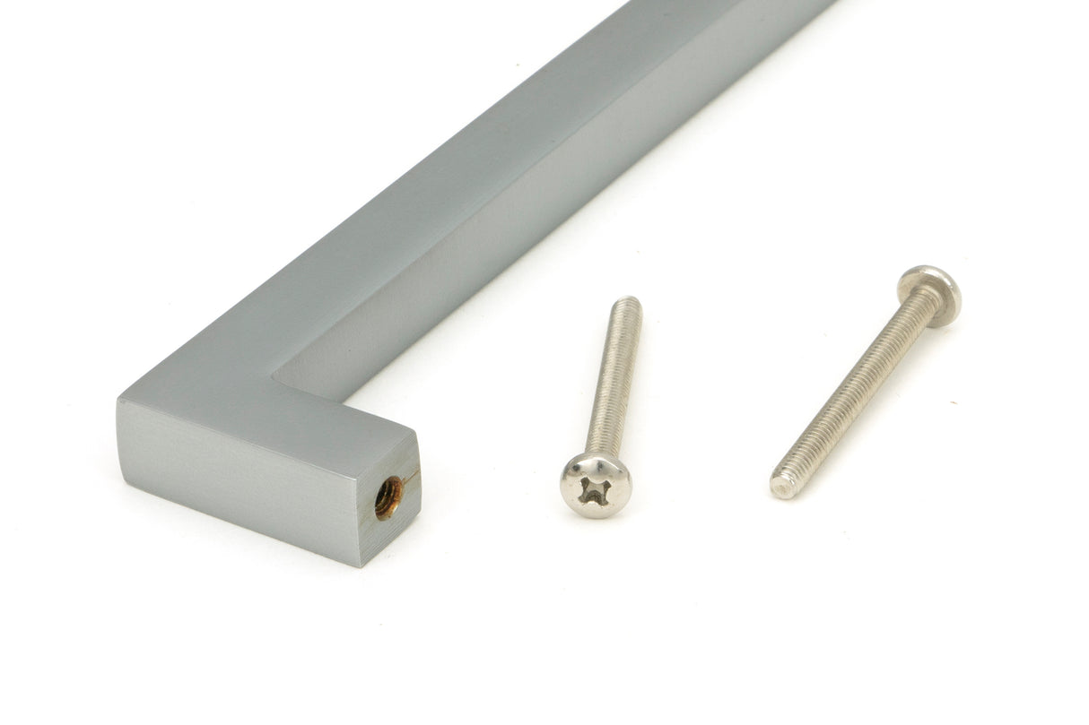 From The Anvil - Satin Chrome Albers Pull Handle - Small | Sku. 50723 | Trade Door Handles.