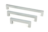 From The Anvil - Satin Chrome Albers Pull Handle - Small | Sku. 50723 | Trade Door Handles.