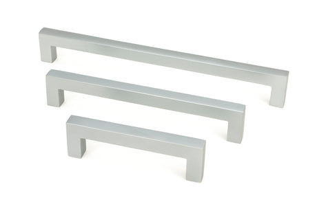 From The Anvil - Satin Chrome Albers Pull Handle - Large | Sku. 50725 | Trade Door Handles.