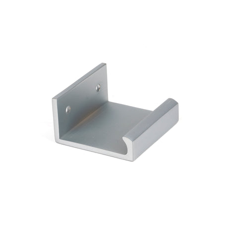 From The Anvil - Satin Chrome 50mm Plain Edge Pull | Sku. 50726 | Trade Door Handles.