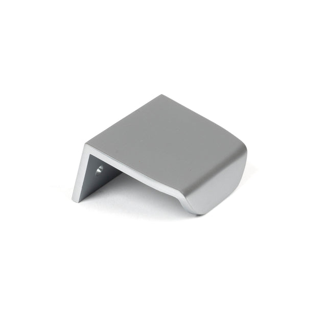 From The Anvil - Satin Chrome 50mm Moore Edge Pull | Sku. 50729 | Trade Door Handles.