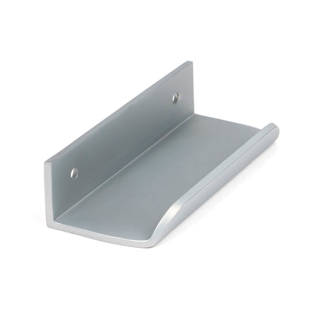 From The Anvil - Satin Chrome 100mm Moore Edge Pull | Sku. 50730 | Trade Door Handles.
