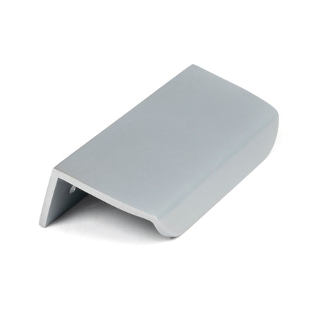 From The Anvil - Satin Chrome 100mm Moore Edge Pull | Sku. 50730 | Trade Door Handles.