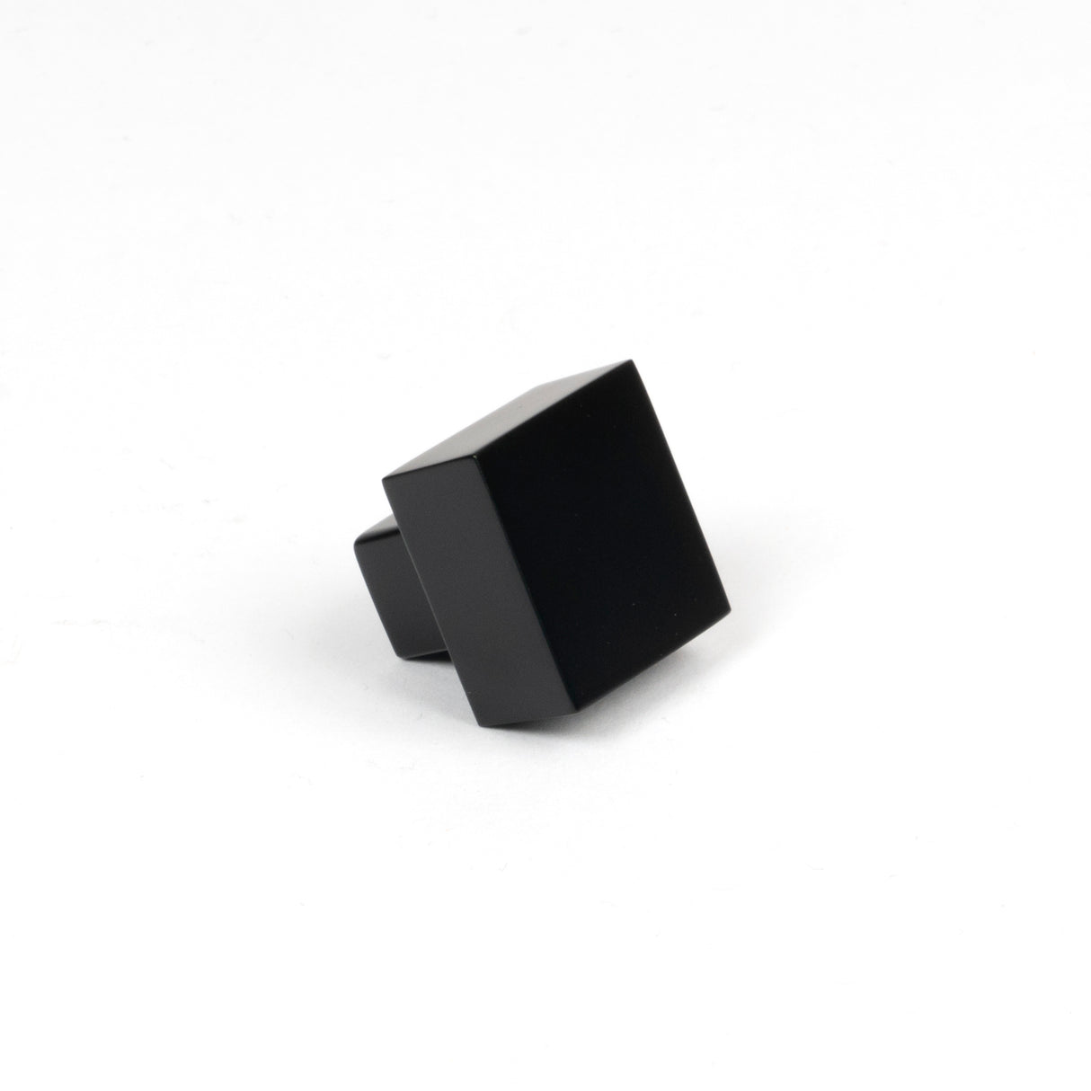 From The Anvil - Matt Black Albers Cabinet Knob - 25mm | Sku. 50732 | Trade Door Handles.