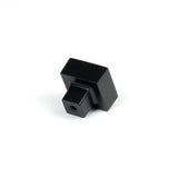 From The Anvil - Matt Black Albers Cabinet Knob - 25mm | Sku. 50732 | Trade Door Handles.