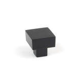 From The Anvil - Matt Black Albers Cabinet Knob - 25mm | Sku. 50732 | Trade Door Handles.