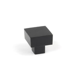 From The Anvil - Matt Black Albers Cabinet Knob - 25mm | Sku. 50732 | Trade Door Handles.