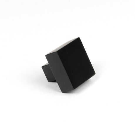 From The Anvil - Matt Black Albers Cabinet Knob - 30mm | Sku. 50733 | Trade Door Handles.