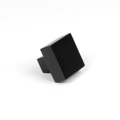 From The Anvil - Matt Black Albers Cabinet Knob - 30mm | Sku. 50733 | Trade Door Handles.