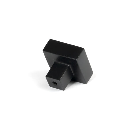 From The Anvil - Matt Black Albers Cabinet Knob - 30mm | Sku. 50733 | Trade Door Handles.