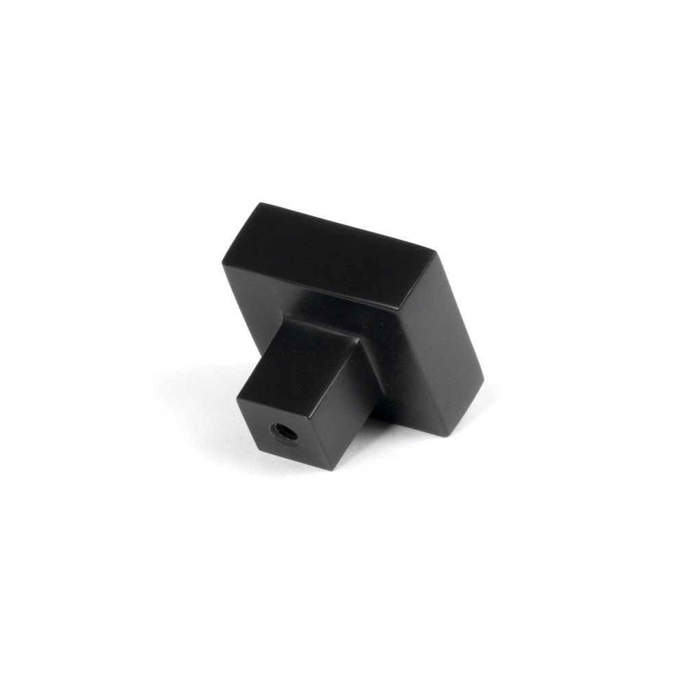From The Anvil - Matt Black Albers Cabinet Knob - 30mm | Sku. 50733 | Trade Door Handles.