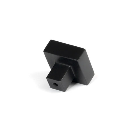 From The Anvil - Matt Black Albers Cabinet Knob - 30mm | Sku. 50733 | Trade Door Handles.
