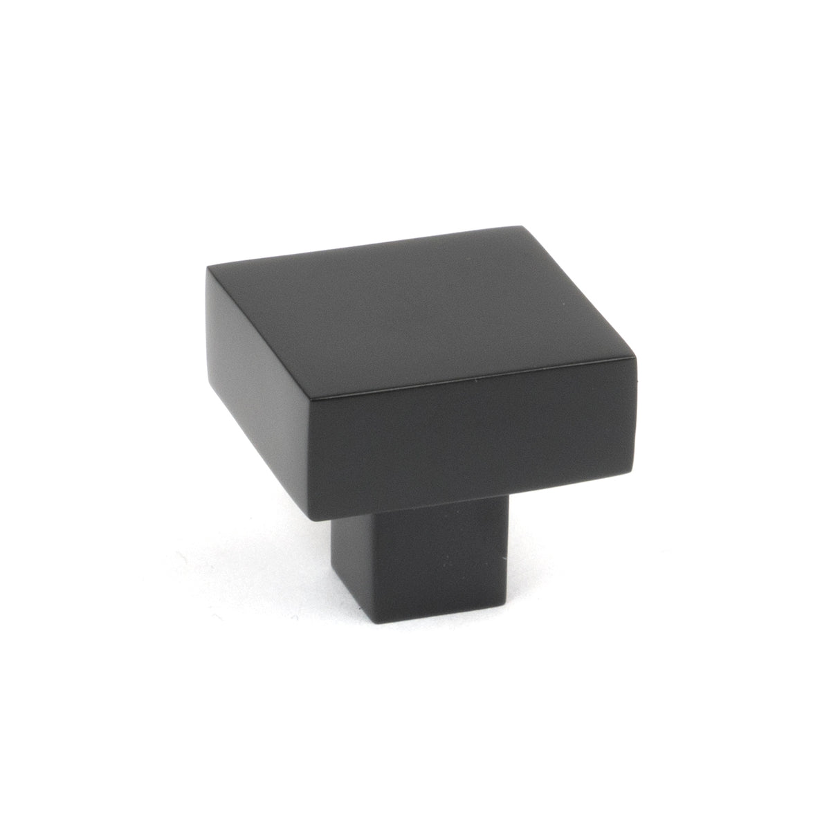 From The Anvil - Matt Black Albers Cabinet Knob - 30mm | Sku. 50733 | Trade Door Handles.