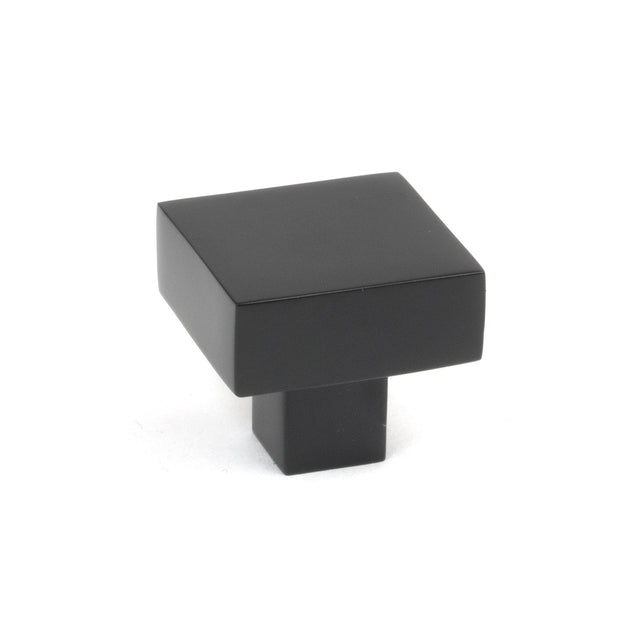 From The Anvil - Matt Black Albers Cabinet Knob - 30mm | Sku. 50733 | Trade Door Handles.