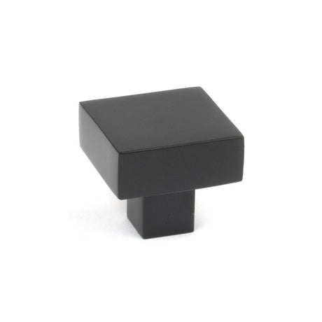 From The Anvil - Matt Black Albers Cabinet Knob - 30mm | Sku. 50733 | Trade Door Handles.
