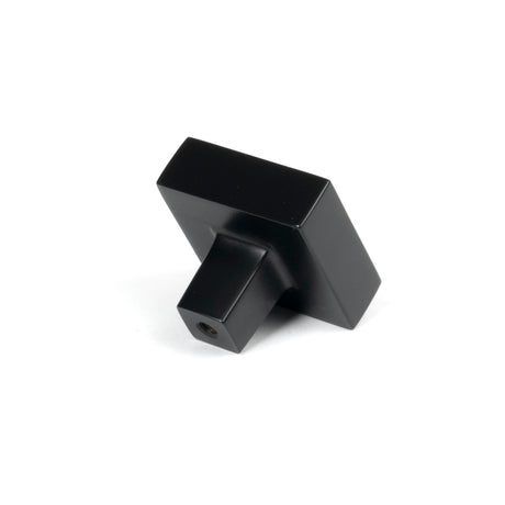 From The Anvil - Matt Black Albers Cabinet Knob - 35mm | Sku. 50734 | Trade Door Handles.
